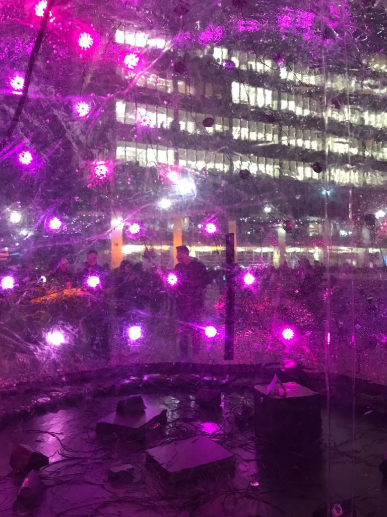 Sensory Sensation! Canary Wharf Winter Lights